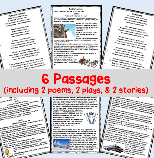 RL.3.5 Structure of Poems, Plays, and Stories Made By Teachers