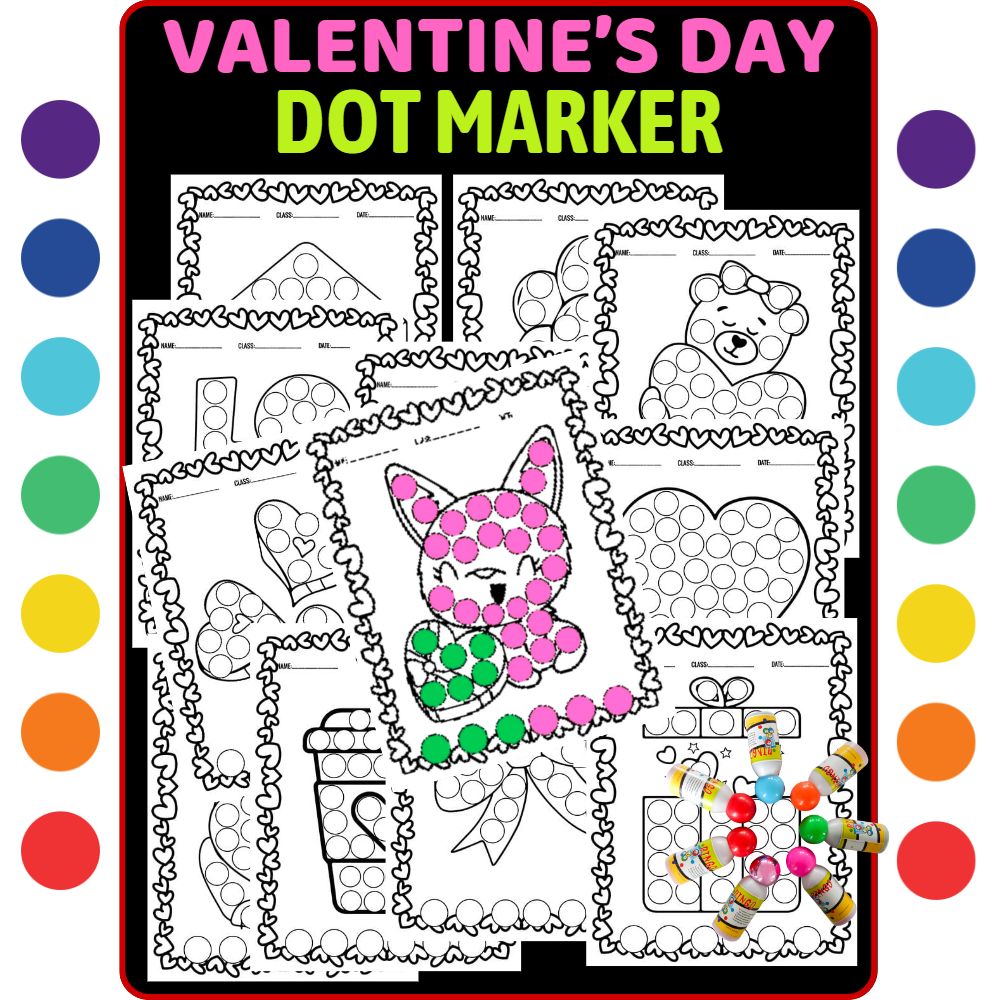2D Shapes Coloring Pages Dot Markers Bingo Daubers For Kids Math 2D Shapes Coloring Pages Dot Markers Bingo Daubers For Kids Math