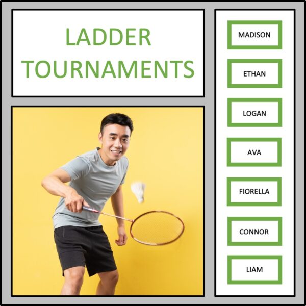 Ladder Tournaments a fun way to do physical education units Made By