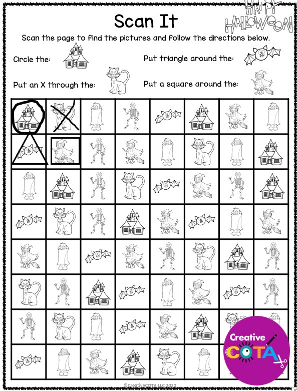 Visual Perceptual Activities for Eye Tracking Made By Teachers
