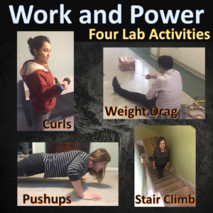 Work and Power: Four Lab Activities