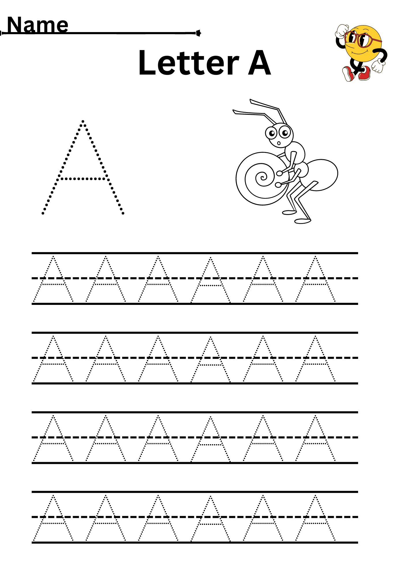 Capital Letter Tracing Made By Teachers