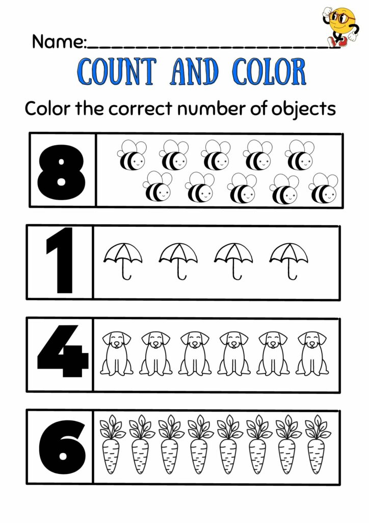 Count and Color Worksheets - Made By Teachers