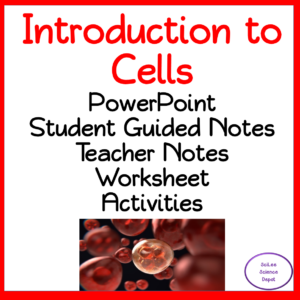 Introduction to Cells PowerPoint, Worksheet, and Activities | Made By ...