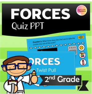 Forces: Push Pull & Twist Quiz PowerPoint