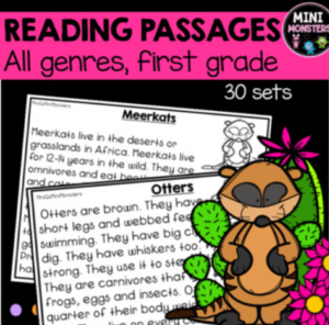 First Grade Reading Fluency Passages | Made By Teachers