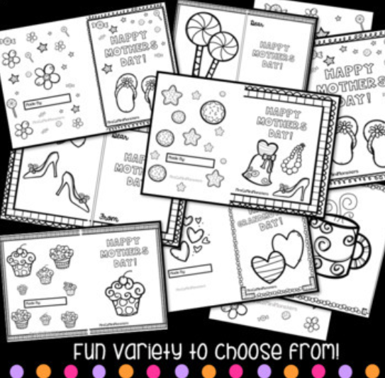 Mothers Day Card Templates | Made By Teachers