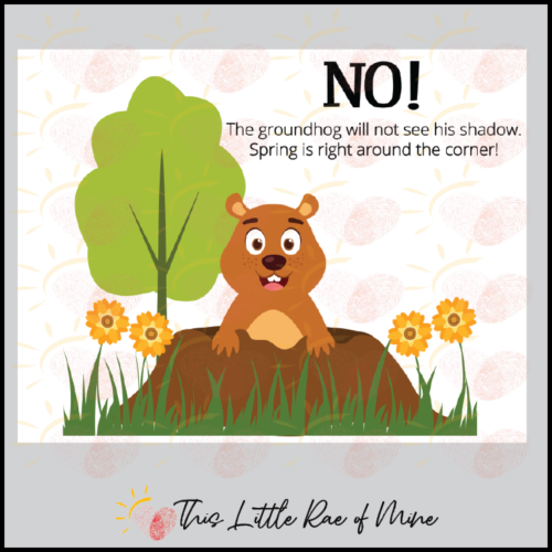 Groundhog Day Voting - spring - winter - Printable - Classroom Activity ...