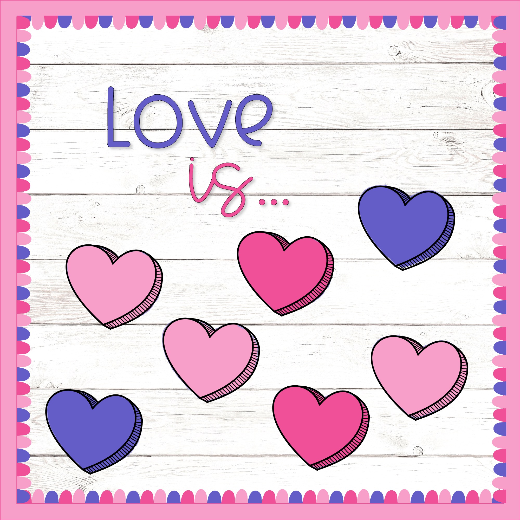 February Valentine Bulletin Board With Writing Prompt Made By Teachers