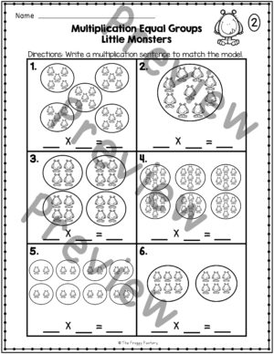 Multiplication Equal Groups | Multiplication Worksheets | Made By Teachers