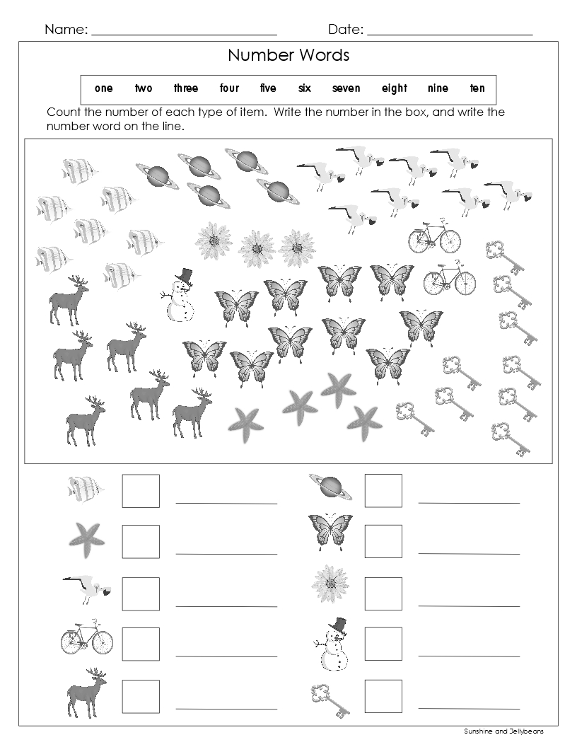 number-words-to-ten-4-worksheets-grade-1-counting-and-writing