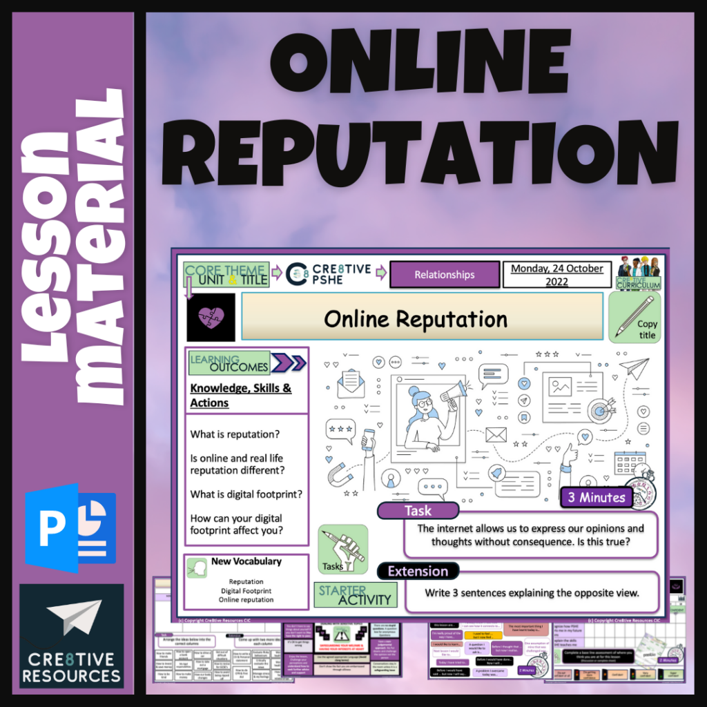 Online Reputation + Safety | Made By Teachers