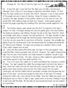 5th Grade Language Arts State Test Prep Packet - Made By Teachers