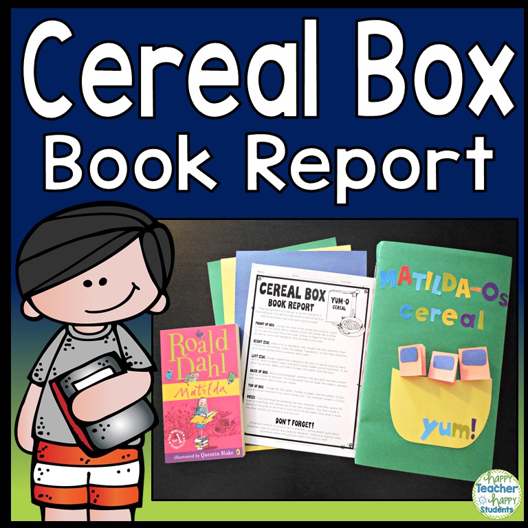 Cereal Box Book Project Cereal Box Book Project