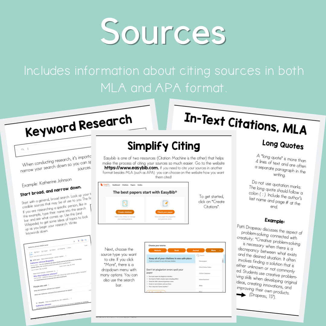 Research Skills Student Handbook | Made By Teachers