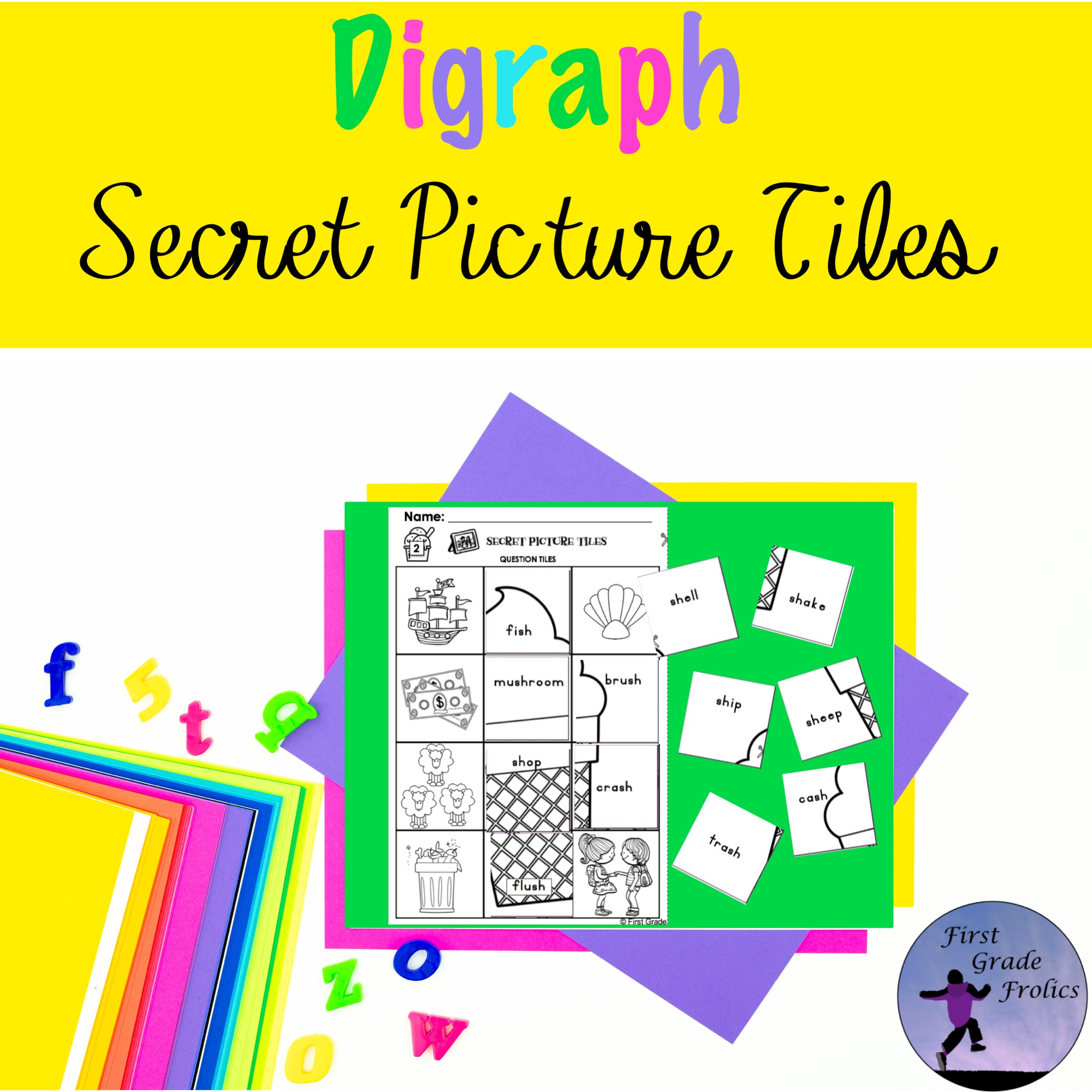 Digraph Secret Pictures | Made By Teachers