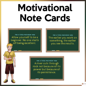 Motivational Note Cards