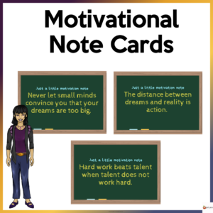 Motivational Note Cards