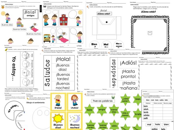 Feelings and Emotions in Spanish | Saludos, Sentimientos y Emociones ...