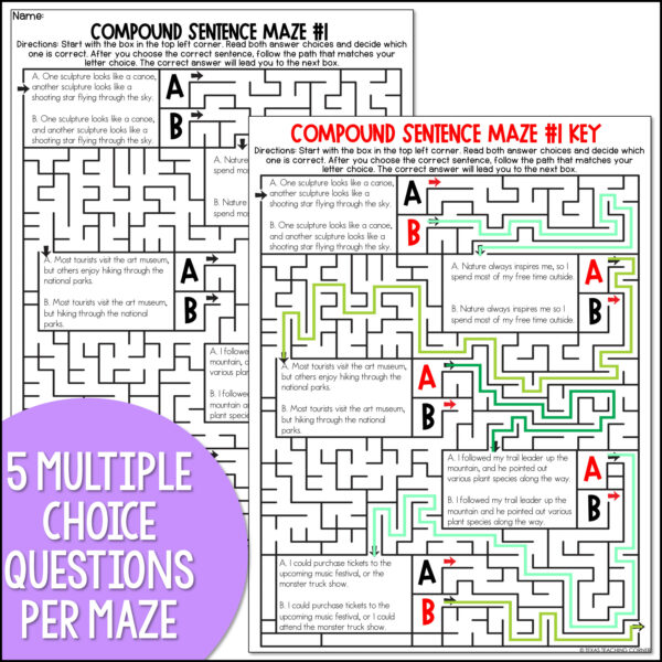 Grammar Worksheet Compound Sentences Made By Teachers