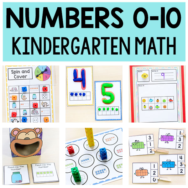 Numbers 11-20 Teen Numbers Math Centers and Games for Kindergarten ...
