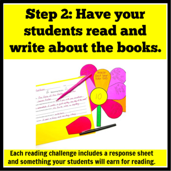 Monthly Reading Challenges for the Whole School Year Bundle | Made By ...