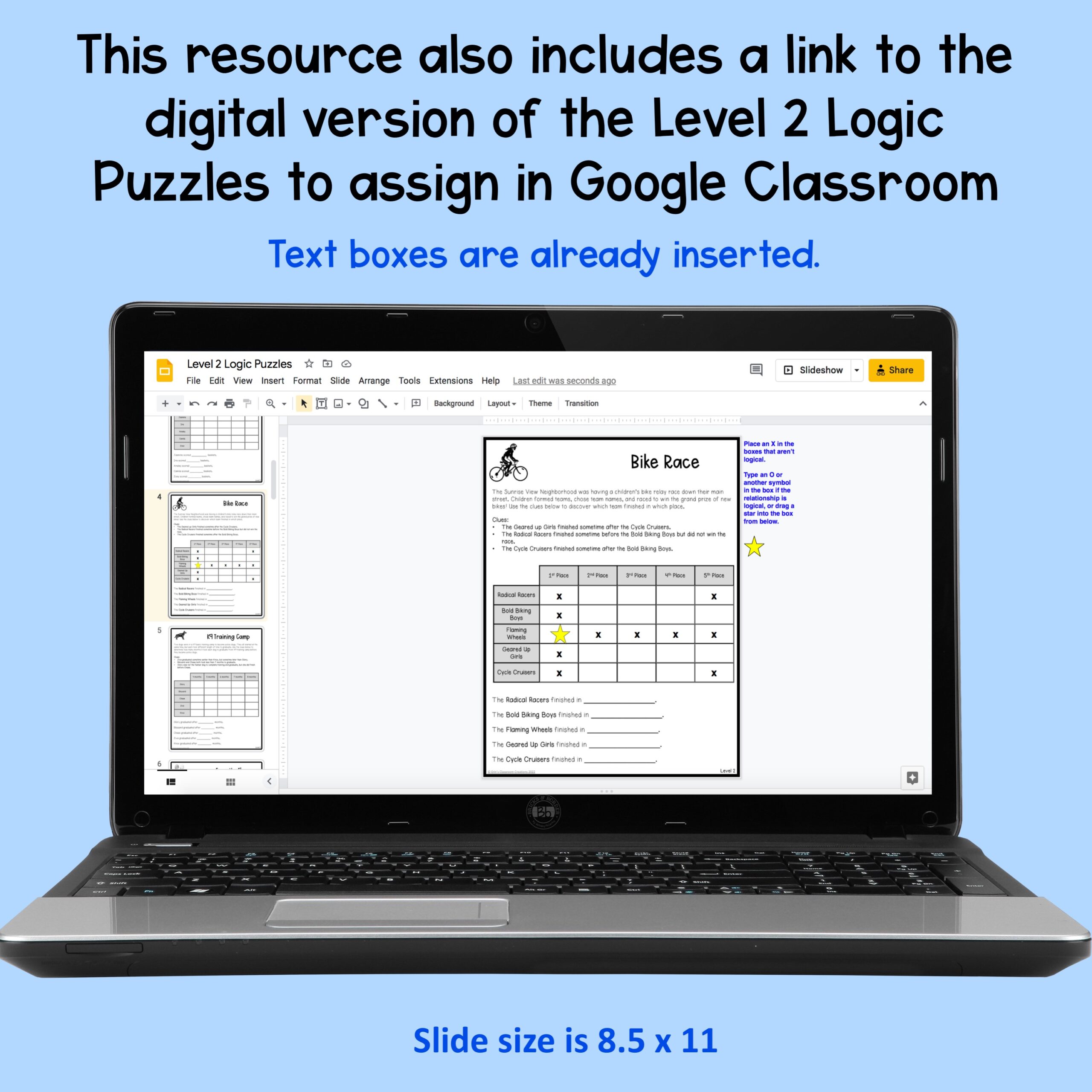 Level 2 Logic Puzzles | Made By Teachers