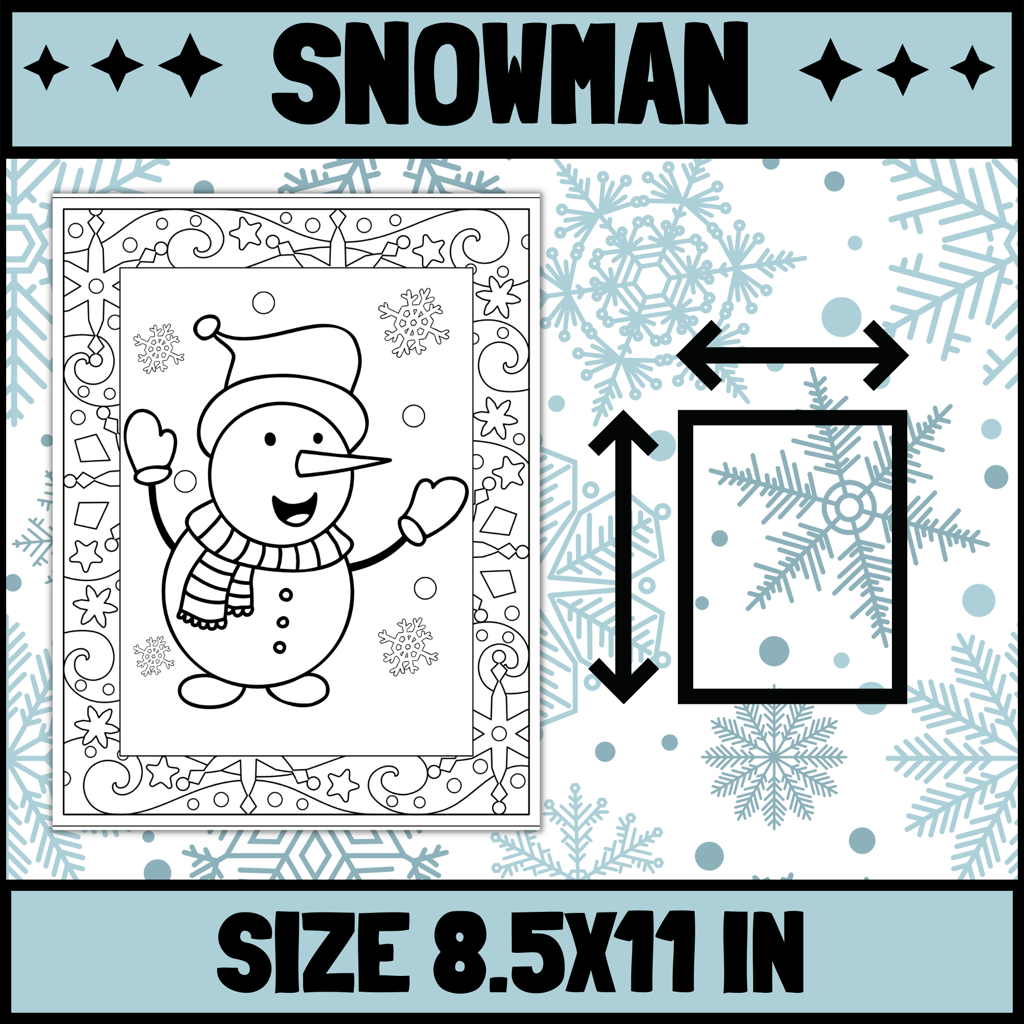 Snowman Coloring Pages | Winter Coloring Sheets | Winter Coloring Pages ...