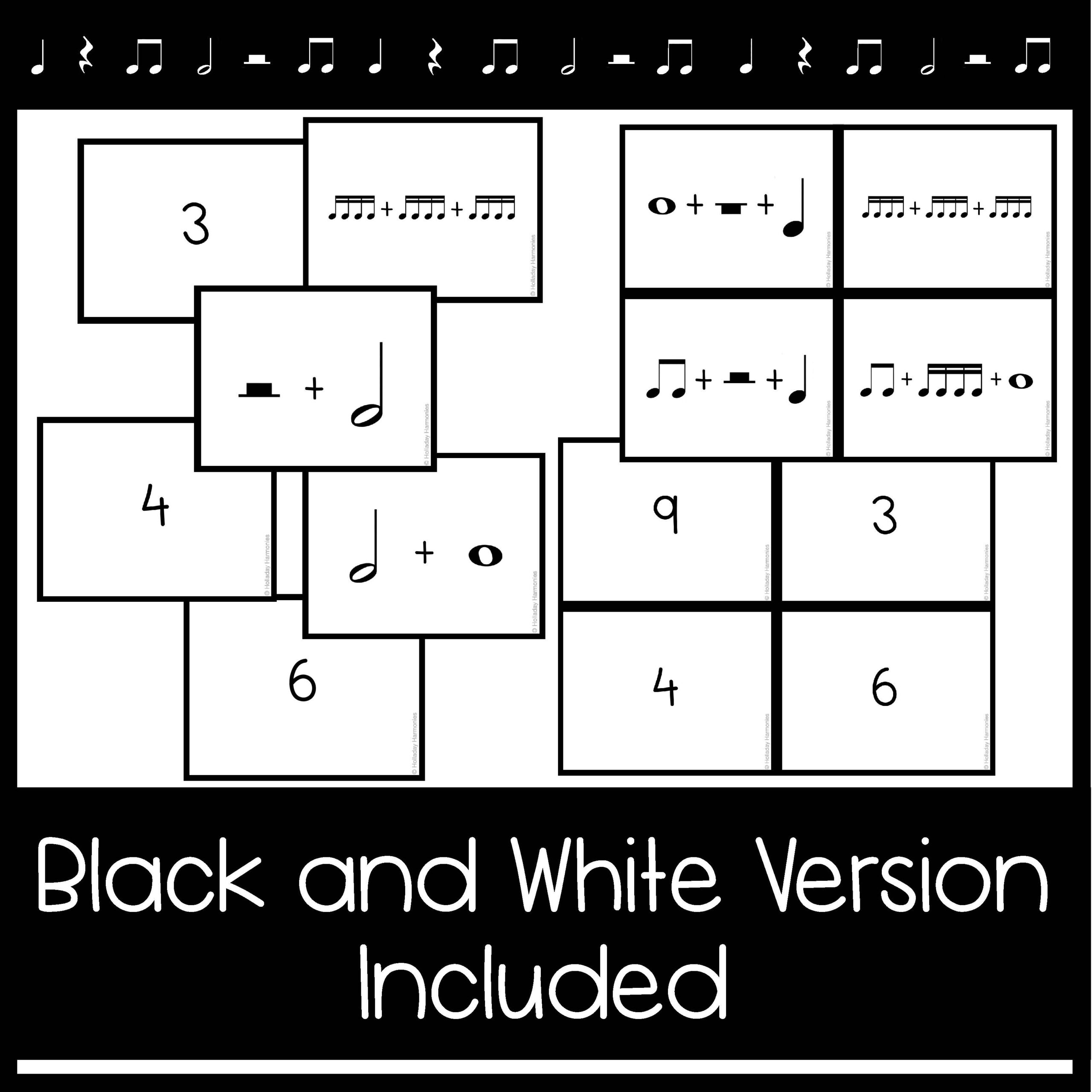 Rhythm Addition Math Equations - Level Three | Made By Teachers
