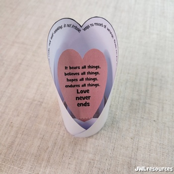 Love is- Sunday School Lesson & Bible Crafts - 1 Corinthians 13 | Made ...