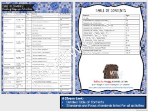 The City of Ember Novel Study Unit | Comprehension and Vocabulary with ...