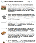 Word Problems Without Numbers (35 Problems) | Made By Teachers