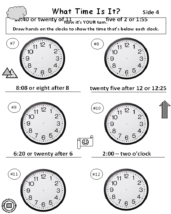 What Time Is It? (4 Worksheets) | Made By Teachers
