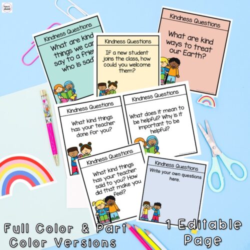 Questions about Kindness Made By Teachers