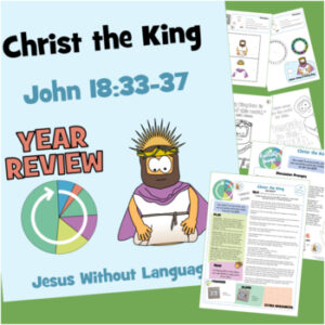 Christ the King Kids Ministry Lesson & Bible Crafts - Mark 13 | Made By ...
