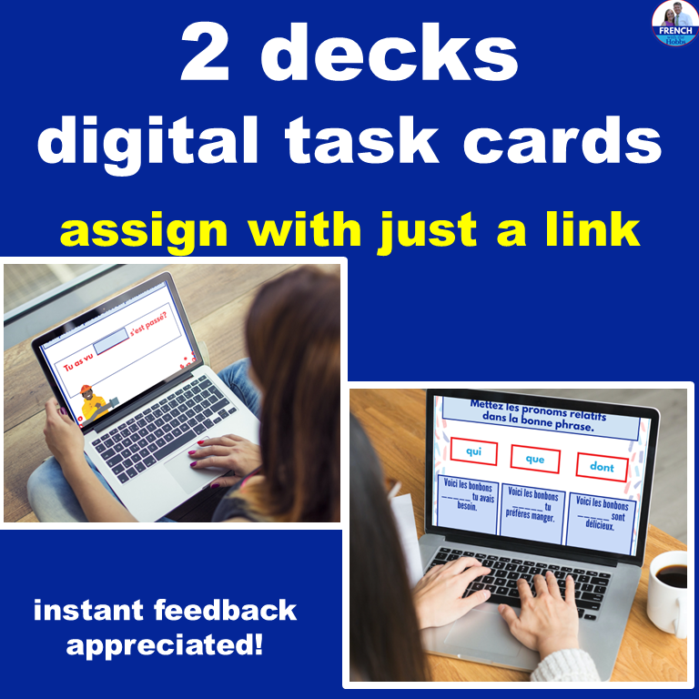 French Relative Pronouns Bundle qui que dont ce qui ce que ce dont