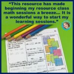 Math Spiral Review Daily Worksheets | Grade 2 Morning Work | Homework ...