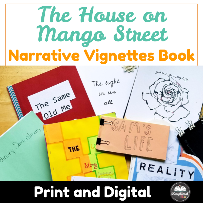 The House on Mango Street Narrative Book Creative Writing