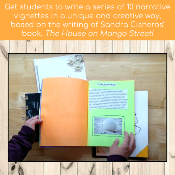 The House on Mango Street Narrative Book Creative Writing