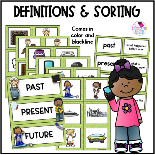 Social Studies Then and Now - Past Present Future - 1st Grade | Made By ...