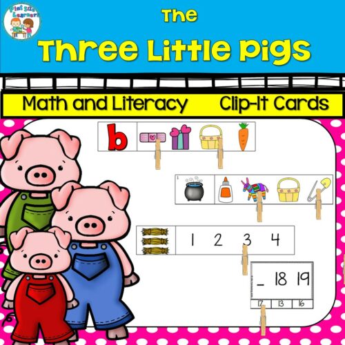 The Three Little Pigs Centers & Activities for Beginning Sounds ...