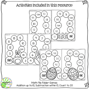 Easter Printable Activities for Kindergarten | Made By Teachers