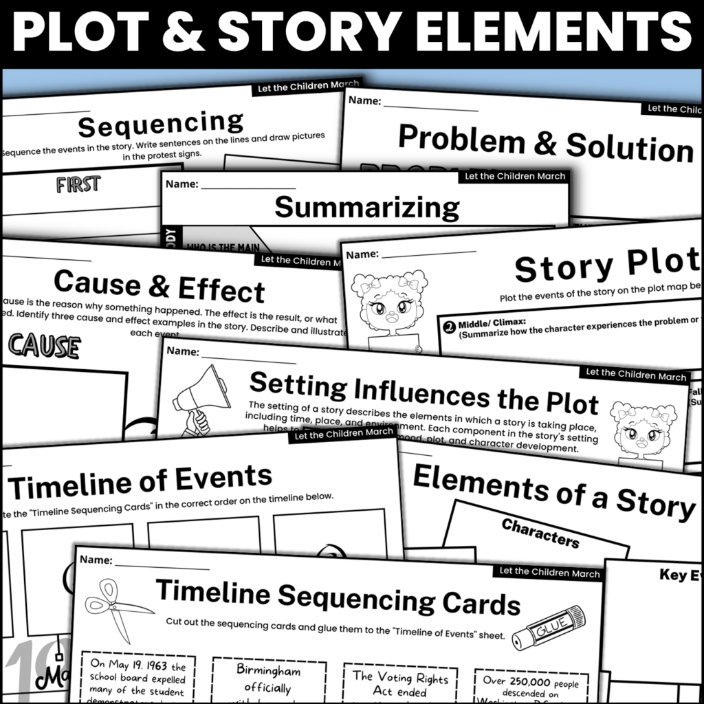 Let the Children March Black History Read Aloud Made By Teachers