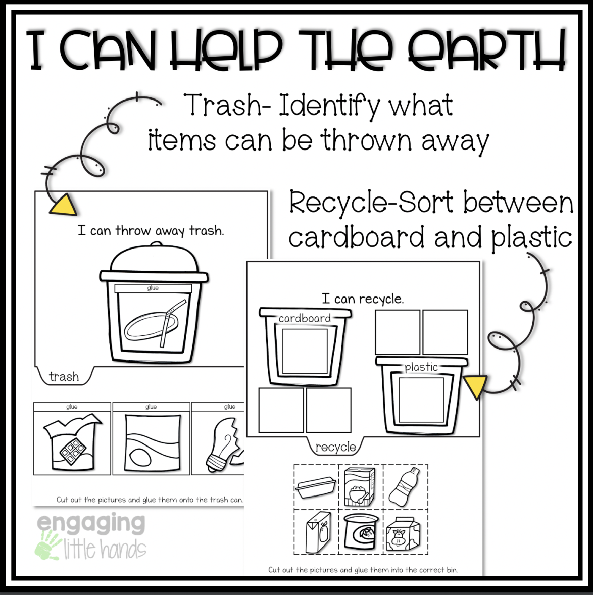 Reduce, Reuse, Recycle Interactive Flip Books - Made By Teachers