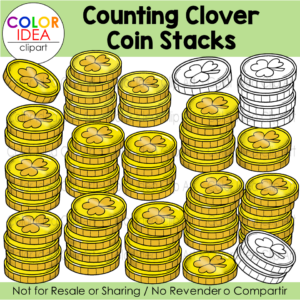 Counting Clover Coin Stacks