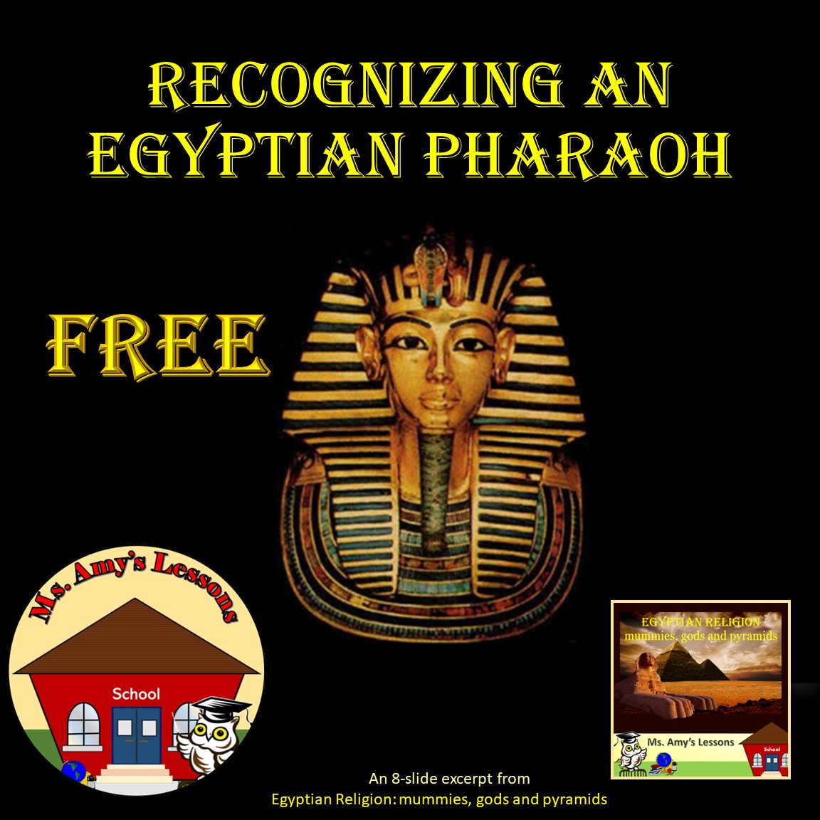 Ancient Egypt How to Recognize and Egyptian Pharaoh Made By Teachers