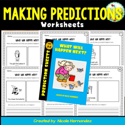 Making Predictions Worksheets - What Happens Next? | Made By Teachers