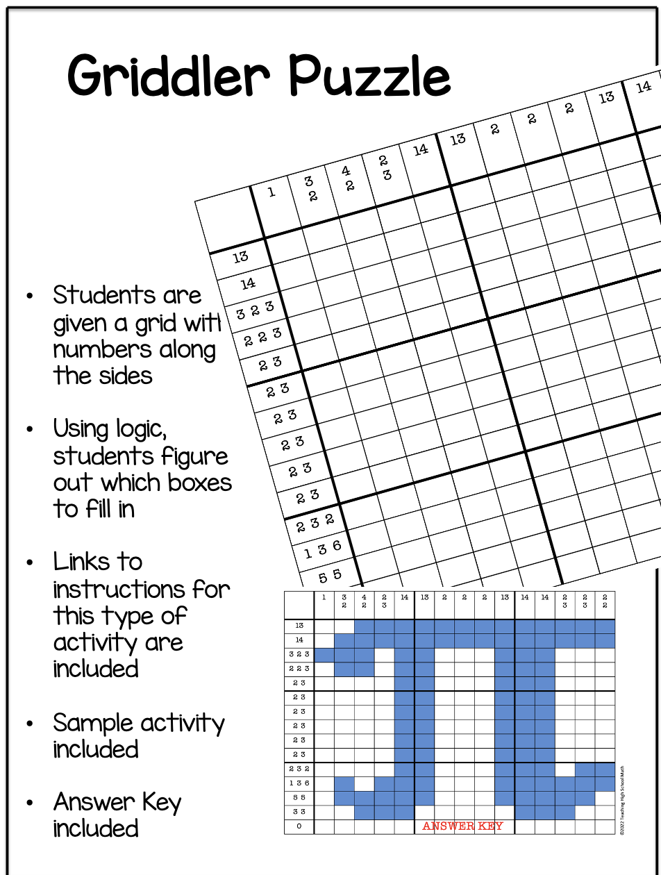 Pi Day Activity quest and Word Search Made By Teachers