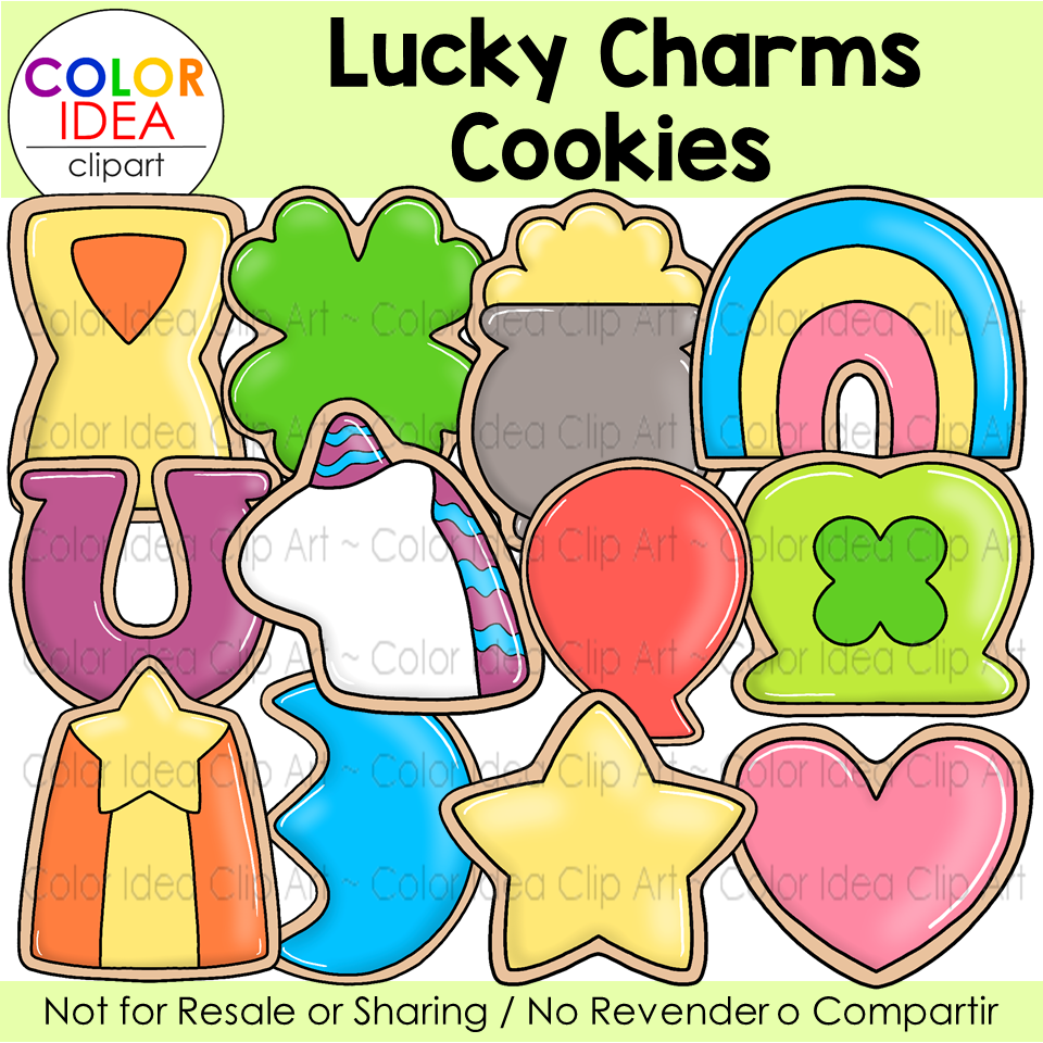Lucky Charms Cookies Made By Teachers