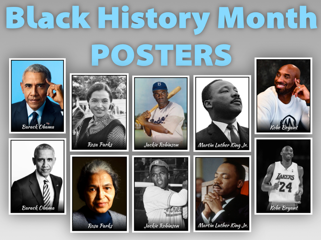 Black History Month Posters Made By Teachers